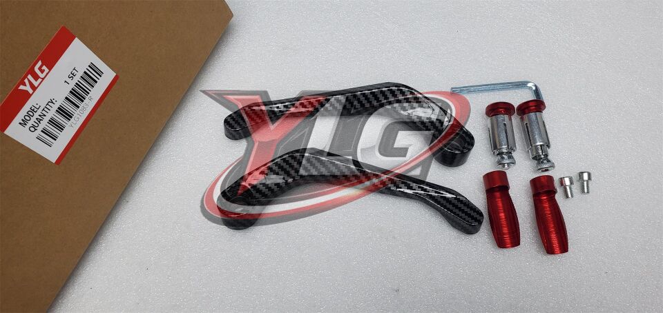 UNİVERSAL MANET KORUMA TAKIMI KARBON - KIRMIZI