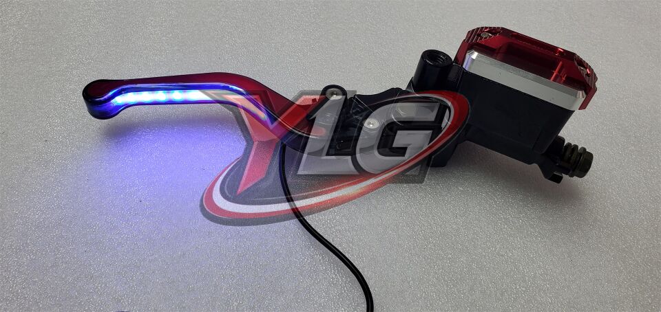 UNİVERSAL HİDROLİK ÜST MERKEZ - MANET TAKIMI - LED IŞIKLI - KIRMIZI