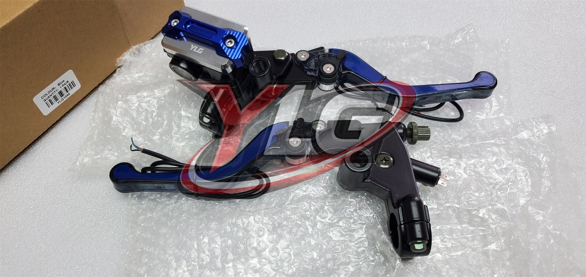 UNİVERSAL HİDROLİK ÜST MERKEZ - MANET TAKIMI - LED IŞIKLI - MAVİ