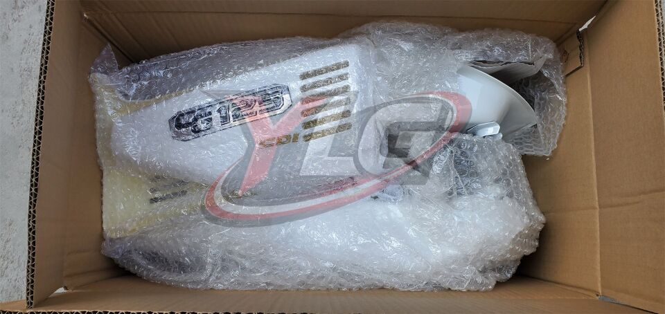 CG-125 BENZİN DEPOSU ( YAN KAPAKLI ) - BEYAZ