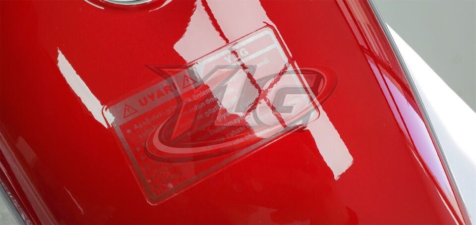 CG-125 BENZİN DEPOSU ( YAN KAPAKLI ) - KIRMIZI