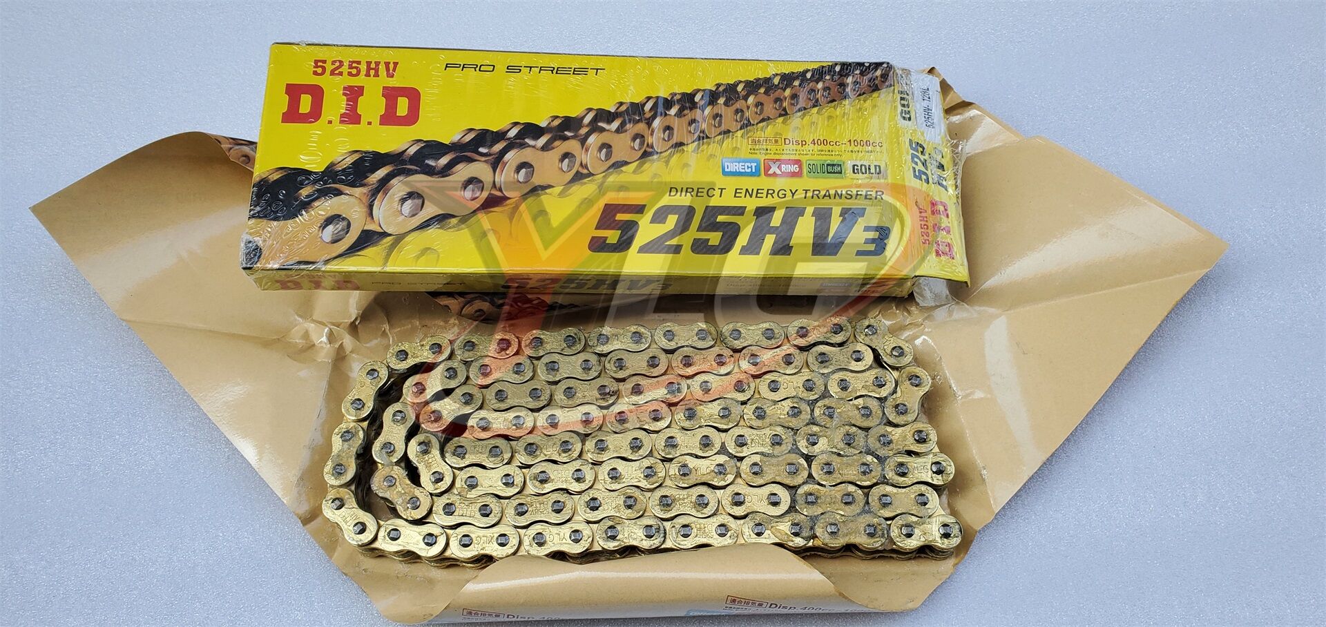 D.İ.D 525/128 H GOLD ORİNGLİ ZİNCİR