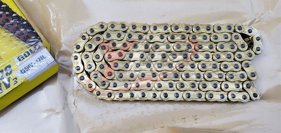 D.İ.D 428/128 H GOLD ORİNGLİ ZİNCİR