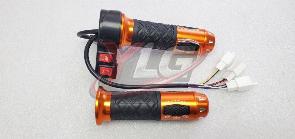 E-BİKE 3 KADEMELİ GERİ VİTESLİ ELCİK - TURUNCU